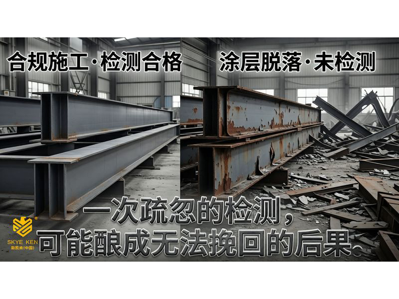 从检测视角看钢结构防火涂料的质量防线